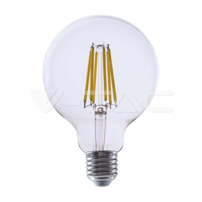 LED Крушка 4W Filament E27 G95 3000K