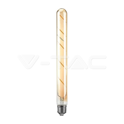 LED Крушка 5W T30 E27 Filament Amber Покритие 2200K