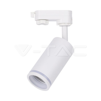 GU10 Корпус за Релса Бял