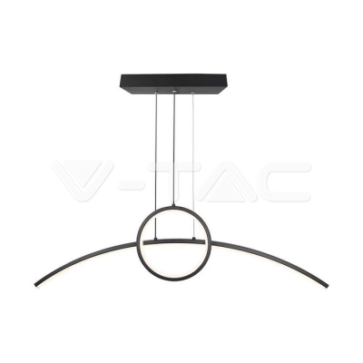 LED Осветител 36W 4000K Черен