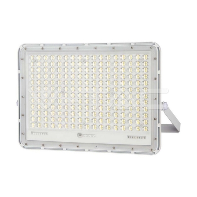 30W LED Соларен Прожектор 4000K Сменяема Батерия Бяло Тяло