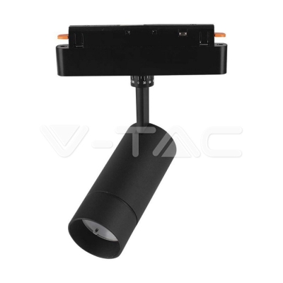 8W LED Магнитно Релсово SMART Тяло Черно 3 в 1