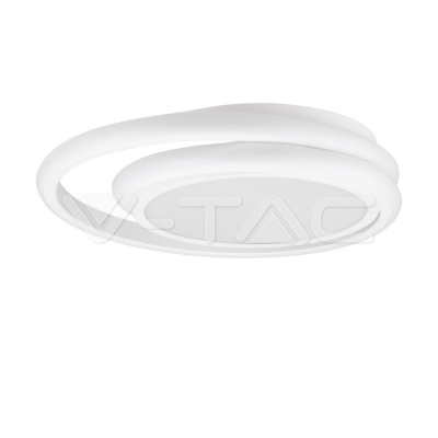 LED Осветител 38W Плафон 4000K Бял Двоен Кръг