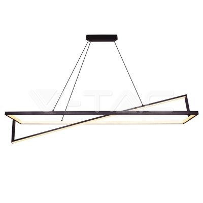 LED Осветител 45W Висящ Димиращ Черен 3000К