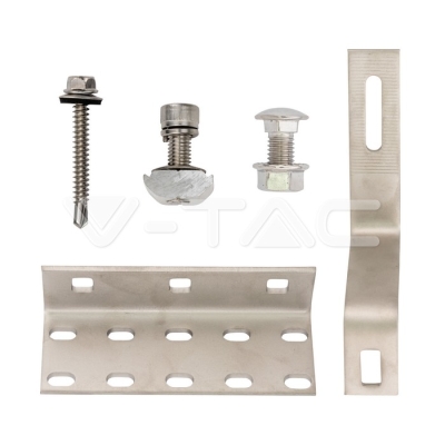 Покривна Кука За PV Панел Сет 5 бр. Подвижна