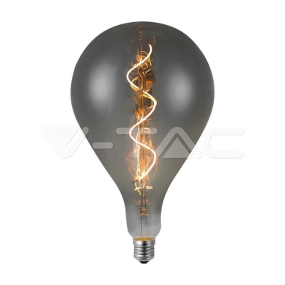 LED Крушка 4W Filament Спирала A160S 2700K Опушен