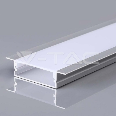 Монтажен Kит с Дифузер Перца 2000*30*10мм за LED Лента Алуминиев 2м.