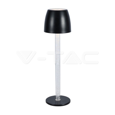 3W LED Настолна Лампа - Воден Ефект 3000K Бяло Тяло