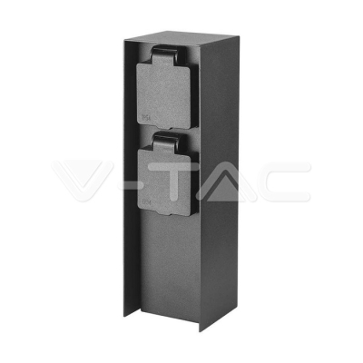 Наземен Контакт Неръждаема Стомана 2 x 16A / max. 3600W