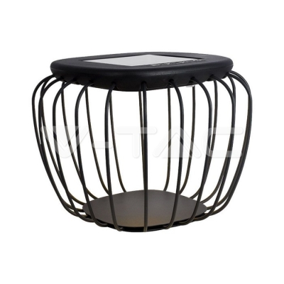 1W LED Дизайн Соларно Тяло Сиво Тяло 6000K+3000K