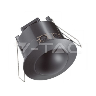 Сензор За Движение Вграждане В Таван Черен