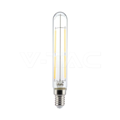 4W LED T20 LED Filament Крушка Прозрачно Покритие 6500K E14