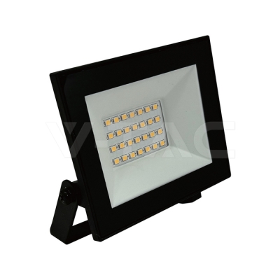 20W LED Прожектор 4000K Черно Тяло