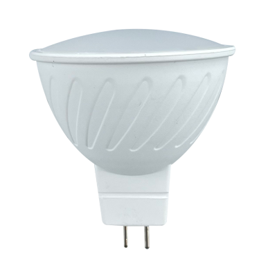 ULTRALUX - LED ЛАМПА ЛУНИЧКА 6W, MR16, 3000K, 12V DC, ТОПЛА СВЕТЛИНА - LGT1216630