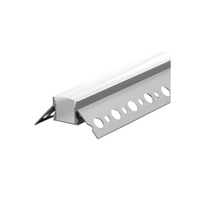 ULTRALUX - АЛУМИНИЕВ ПРОФИЛ ЗА ГИПСОКАРТОН 3M, ВЪНШЕН ЪГЪЛ, 13MM - APG333