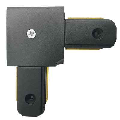 ULTRALUX - ЪГЛОВ КОНЕКТОР, 2 ПИНА, ЧЕРЕН - CL2PB