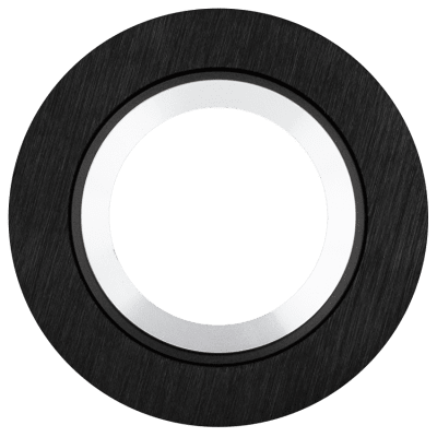 ULTRALUX - ЛУНА ЗА ВГРАЖДАНЕ КРЪГ, GU10, СТАЦИОНАРНА, ЧЕРНА, АЛУМИНИЙ, IP44 - FBGU10BK