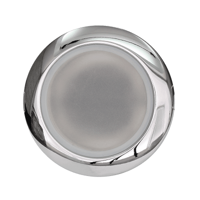 ULTRALUX - ЛУНА ЗА ВГРАЖДАНЕ КРЪГ, GU10, СТАЦИОНАРНА, ХРОМ, МЕТАЛ, IP44 - FBMGU10CH