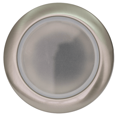 ULTRALUX - ЛУНА ЗА ВГРАЖДАНЕ КРЪГ, GU10, СТАЦИОНАРНА, САТИНИРАН НИКЕЛ, МЕТАЛ, IP44 - FBMGU10SN