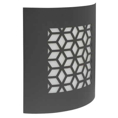 ULTRALUX - ФАСАДНО ОСВ.ТЯЛО ДЕКОРАТИВНО, IP44, Е27, ЗА СТЕНА, ГРАФИТ - FOTDE27GR