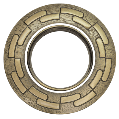 ULTRALUX - ЛУНА ЗА ВГРАЖДАНЕ КРЪГ, GU10, ПОДВИЖНА, САТИНИРАН МЕСИНГ, АЛУМИНИЙ, IP20 - FPDGU10SB