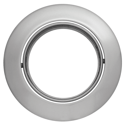 ULTRALUX - ЛУНА ЗА ВГРАЖДАНЕ КРЪГ, GU10, ПОДВИЖНА, ПЕРЛЕН ХРОМ, АЛУМИНИЙ, IP20 - FPGU10PCH