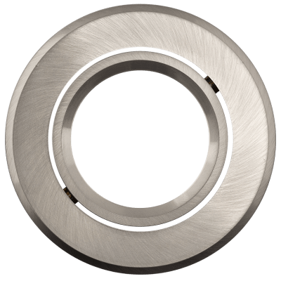 ULTRALUX - ЛУНА ЗА ВГРАЖДАНЕ КРЪГ, GU10, ПОДВИЖНА, САТИНИРАН НИКЕЛ, АЛУМИНИЙ, IP20 - FPNGU10SN