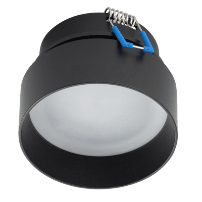 ULTRALUX - ДЕКОРАТИВНА ЛУНА ЗА ВГРАЖДАНЕ С НИСКО НИВО НА ЗАСЛЕПЯВАНЕ С ИНДИРЕКТНО СВЕТЕНЕ, ЧЕРЕН - FR1KGU10BL