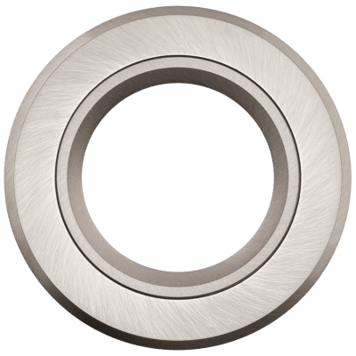 ULTRALUX - ЛУНА ЗА ВГРАЖДАНЕ КРЪГ, GU10, СТАЦИОНАРНА, САТИНИРАН НИКЕЛ, АЛУМИНИЙ, IP20 - FSNGU10SN