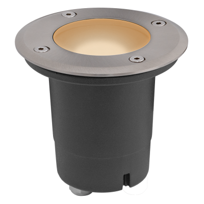 ULTRALUX - OСВ.ТЯЛО ЗА ВГРАЖДАНЕ В ЗЕМЯ, IP65, GU10, ИНОКС - GLFGU10