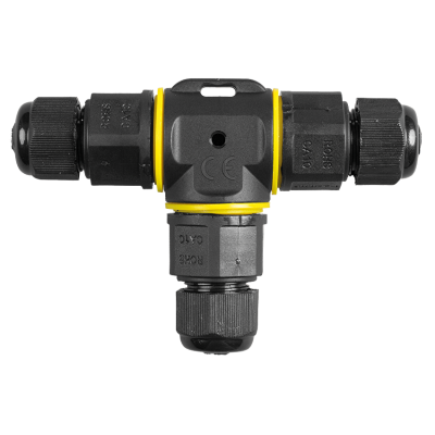 ULTRALUX - ВЛАГОЗАЩИТЕН КОНЕКТОР T16, 3 ПИНА, 16A, IP68 - 1 БР. - KW3PT16