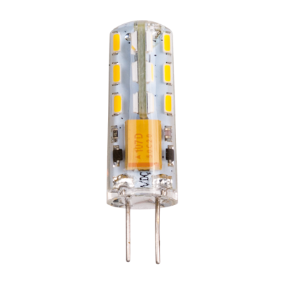 ULTRALUX - LED ЛАМПА 1W, G4, 3000K, 12V DC, ТОПЛА СВЕТЛИНА, SMD3014, 1 БР./БЛИСТЕР - LAG4130