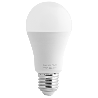 ULTRALUX - LED ЛАМПА КРУШКА ДИМИРАЩА, 10W, E27, 4200K, 220-240V AC, НЕУТРАЛНА СВЕТЛИНА - LB102742D
