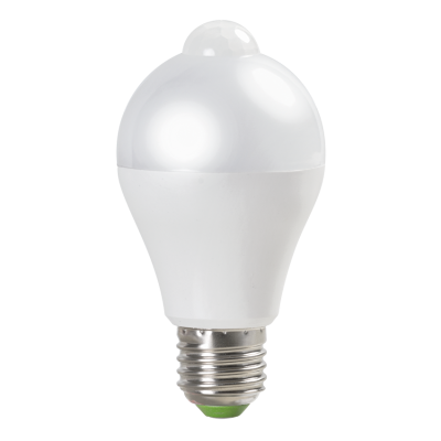 ULTRALUX - LED КРУШКА С PIR СЕНЗОР 6W, E27, 4200K, 220V, НЕУТРАЛНА СВЕТЛИНА - LBPS62742