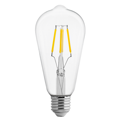 ULTRALUX - LED FILAMENT ЛАМПА КРУШКА, ДИМИРАЩА, 4W, E27, 4200K, 220-240V AC, НЕУТРАЛНА СВЕТЛИНА - LFST42742D