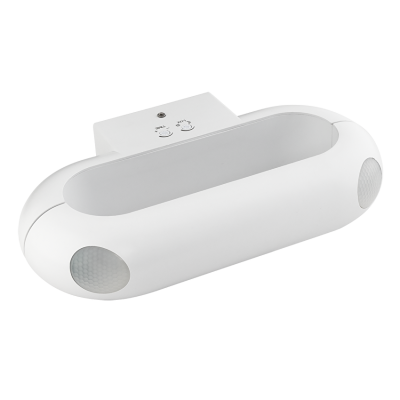ULTRALUX - LED ЛАМПА С PIR СЕНЗОР ЗА ДВИЖЕНИЕ, ЗА СТЕНА, БЯЛА, 18W, 4000K, 220-240V AC, IP65 - LLPO1840