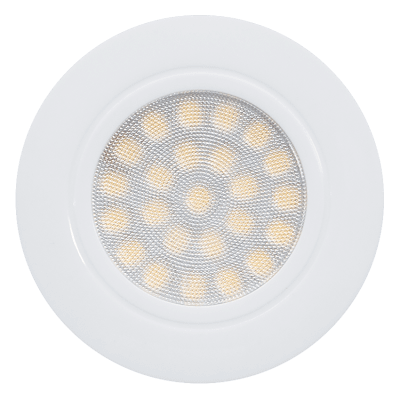 ULTRALUX - МИНИ LED ЛУНА ЗА ВГРАЖДАНЕ IP44 4W, 4200K, 220V, НЕУТРАЛНА СВЕТЛИНА, БЯЛА - LML220442W