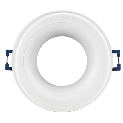 ULTRALUX - ЛУНА ЗА ВГРАЖДАНЕ КРЪГ, БЯЛА, СТАЦИОНАРНА, IP44, АЛУМИНИЙ И СТЪКЛО - LVSBRGU10WH