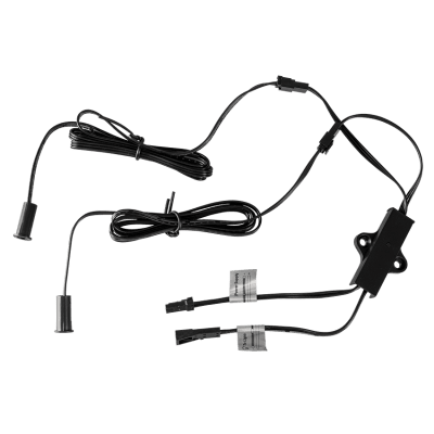 ULTRALUX - МЕБЕЛЕН IR СЕНЗОР ЗА БЛИЗОСТ И ДВИЖЕНИЕ, ДВОЕН, 60W, 12/24 V DC, 5 CM ЗА ВГРАЖДАНЕ И ОТКРИТ МОНТАЖ - MSD2460D