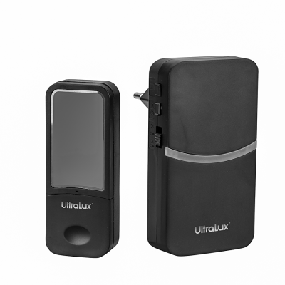 ULTRALUX - RF БЕЗЖИЧЕН КИНЕТИЧЕН ЗВЪНЕЦ, IP44, ЧЕРЕН - RFCDB18B