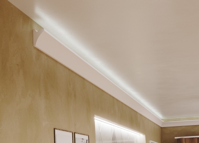 RAY DECOR - Декоративен профил от XPS за скрито LED осветление 2м. - RL122