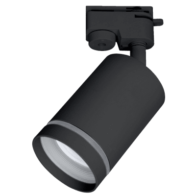 ULTRALUX - ТЯЛО ЗА РЕЛСОВ МОНТАЖ, ДВУПРОВОДНО, GU10, 220-240V AC, IP20, ЧЕРНО - RPR2B