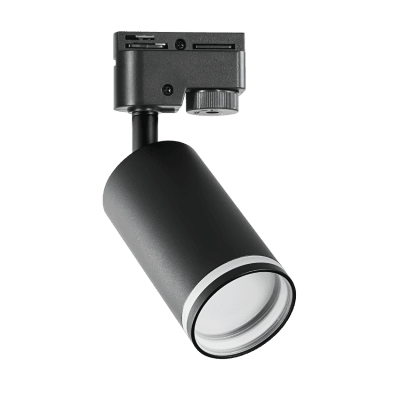 ULTRALUX - Тяло за релсов монтаж, двупроводно, GU10, 220-240V AC, IP20, черно - RPS2B