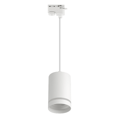 ULTRALUX - ТЯЛО ЗА РЕЛСОВ МОНТАЖ, ВИСЯЩО, ДВУПРОВОДНО, GU10, 220-240V AC, IP20, БЯЛО - RPV2W