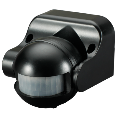 ULTRALUX - СЕНЗОР ЗА ДВИЖЕНИЕ ЗА ВЪНШЕН МОНТАЖ, ЧЕРЕН - SDVMBL