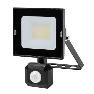 ULTRALUX - LED SLIM ПРОЖЕКТОР С PIR СЕНЗОР, 220V-240V AC, 20W, 4000K, IP44, 120°, 2000LM - SPDR2040