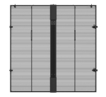 LED screens transparent P3.91 1000x500 mm