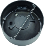 LED COB Луна 30W КРЪГЛА РЕГУЛИРУЕМА - ЧЕРНА - BRIDGELUX