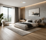 LED Осветително тяло 84W Бяло/Сиво CCT + Дистанционно управление