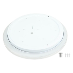 LED Осветително тяло 12W Бяло/Сребристо CCT